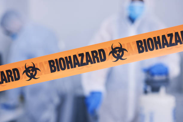Professional Blood Cleanup technician working in Sutter, CA